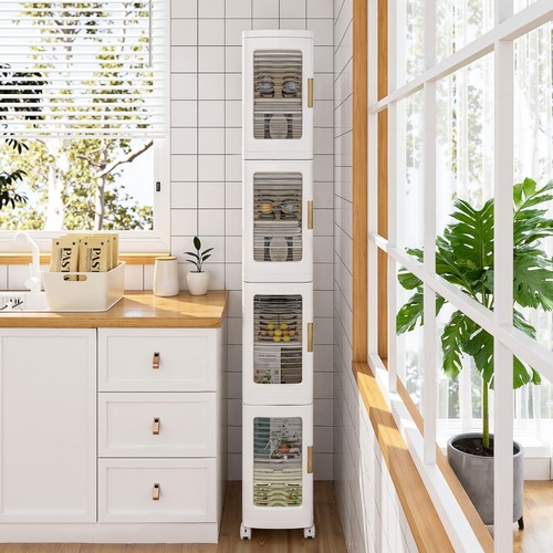 Tier narrow storage - storage, cabinet