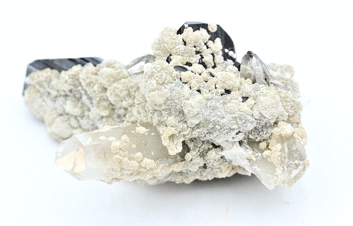 Wolframite and quartz - and,